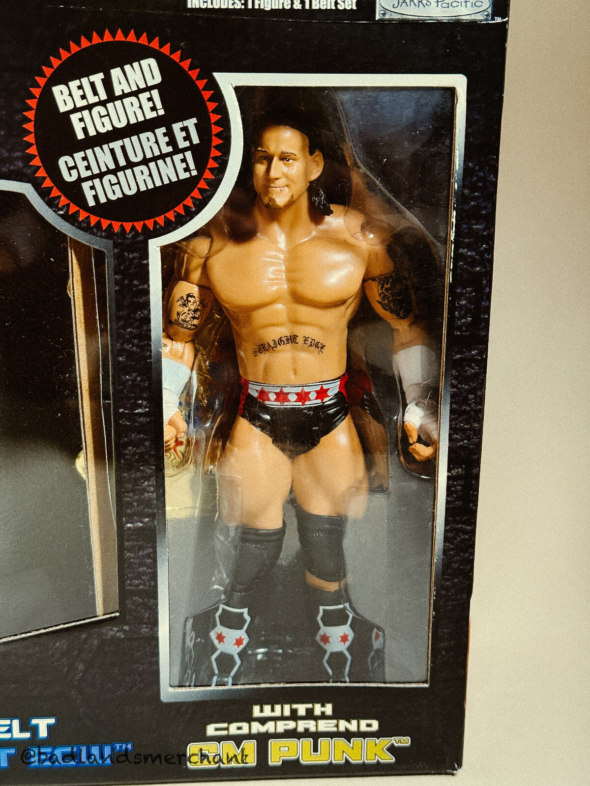 WWE Jakks Pacific ECW Championship Belt CM Punk