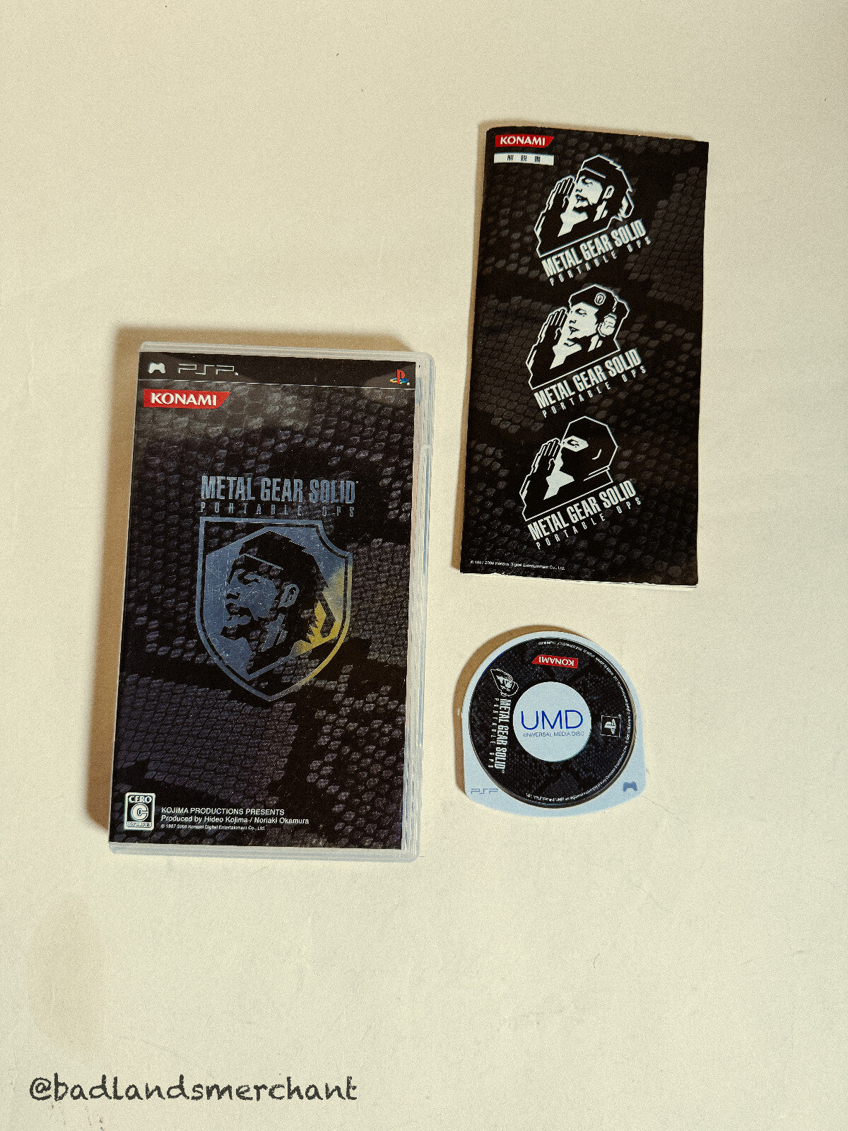 Metal Gear Solid 20th Anniversary Edition PSP Japan