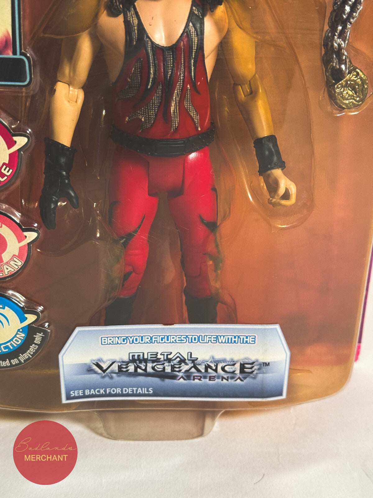 Jakks Pacific WWE Kane R3 Tech Metal Vengeance Mat Fighters Figure