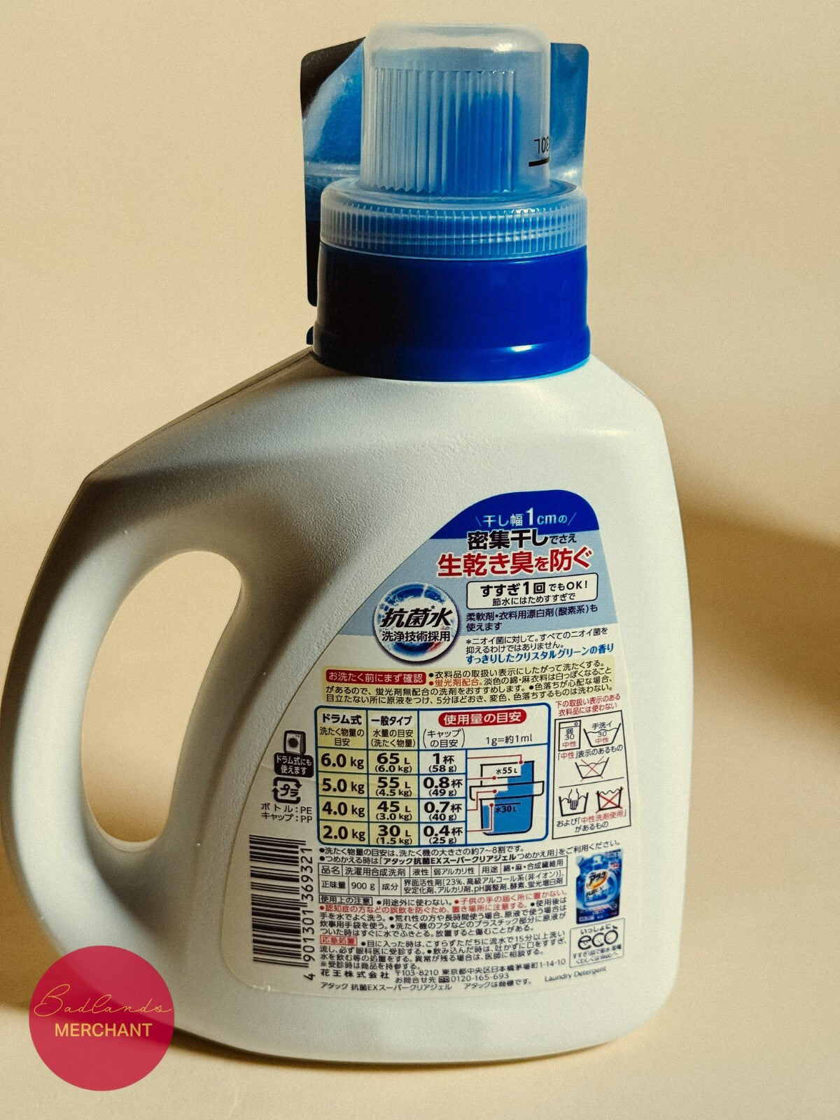 Attack on Titan Empty Bottle of Laundry Detergent Levi