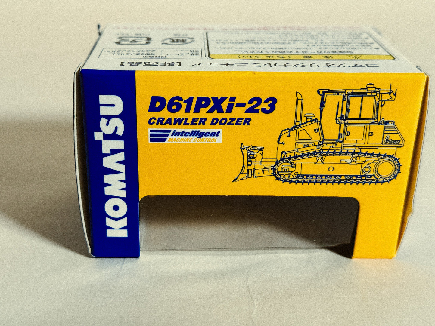 Komatsu Official Diecast Model Crawler Dozer D61PXi-23 1:87