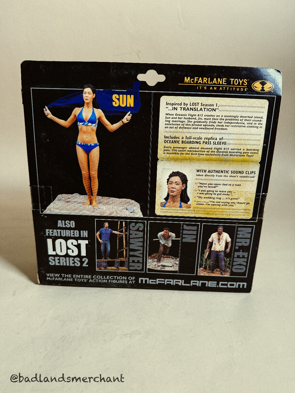 LOST Sun 2 Figure McFarlane