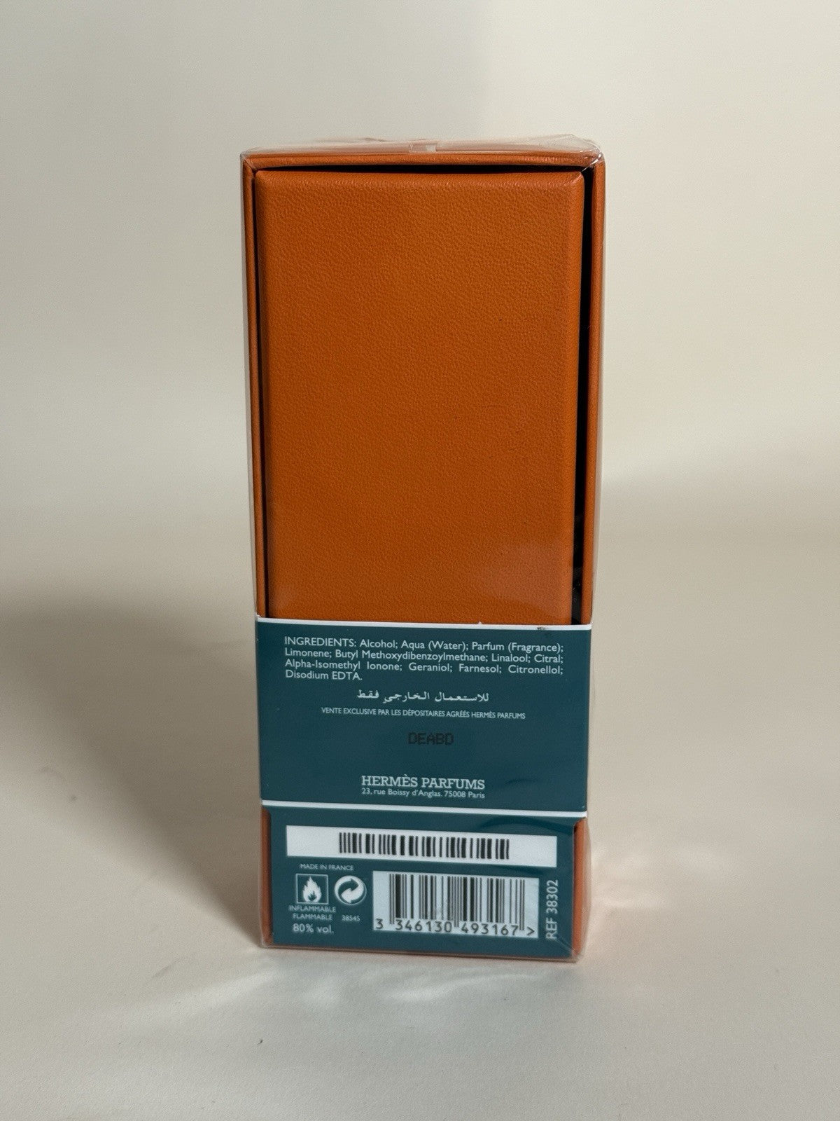 Hermes Eau D'Orange Verte Eau De Cologne Spray 3.3 oz