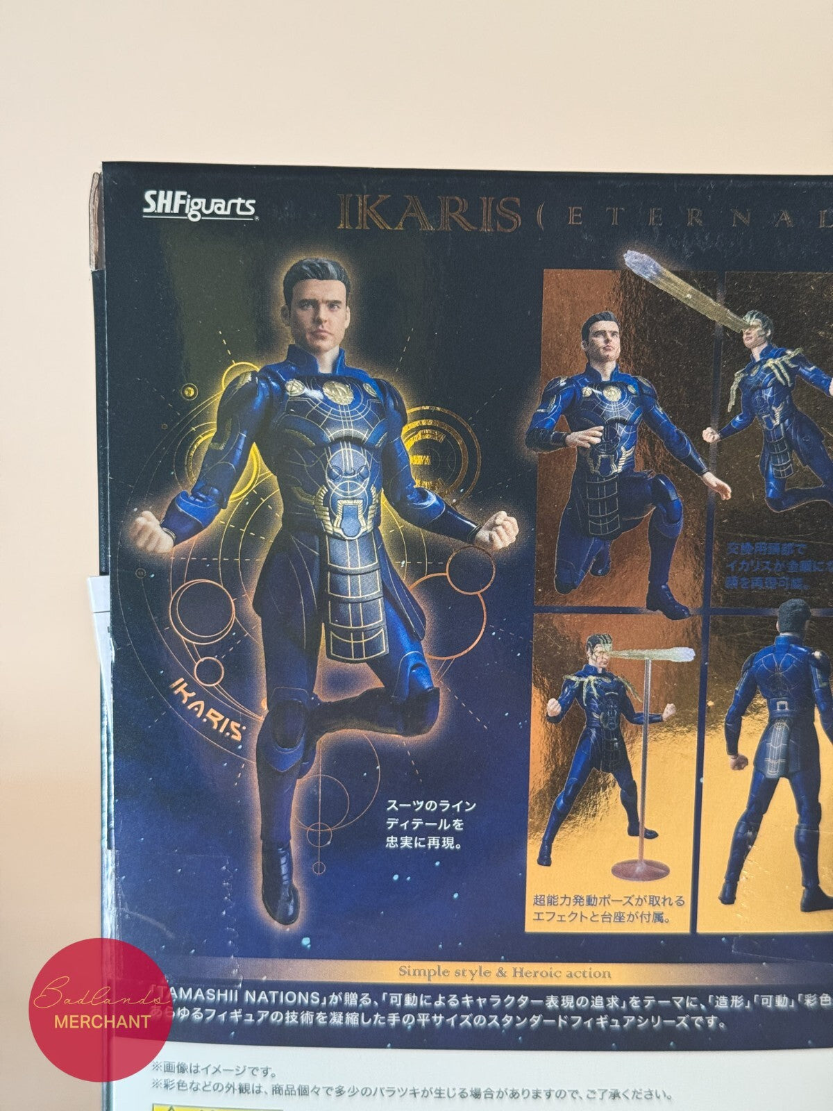 BANDAI SPIRITS S.H.Figuarts Ikaris Eternals Figure