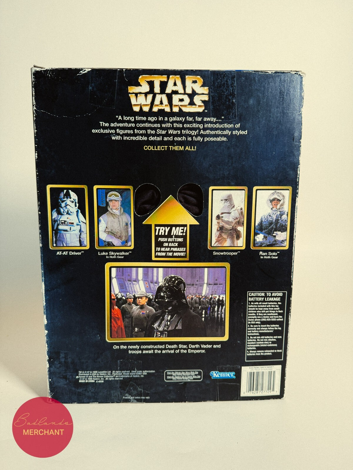 Darth Vader Electronic 12" Star Wars Figure 1998 Kenner