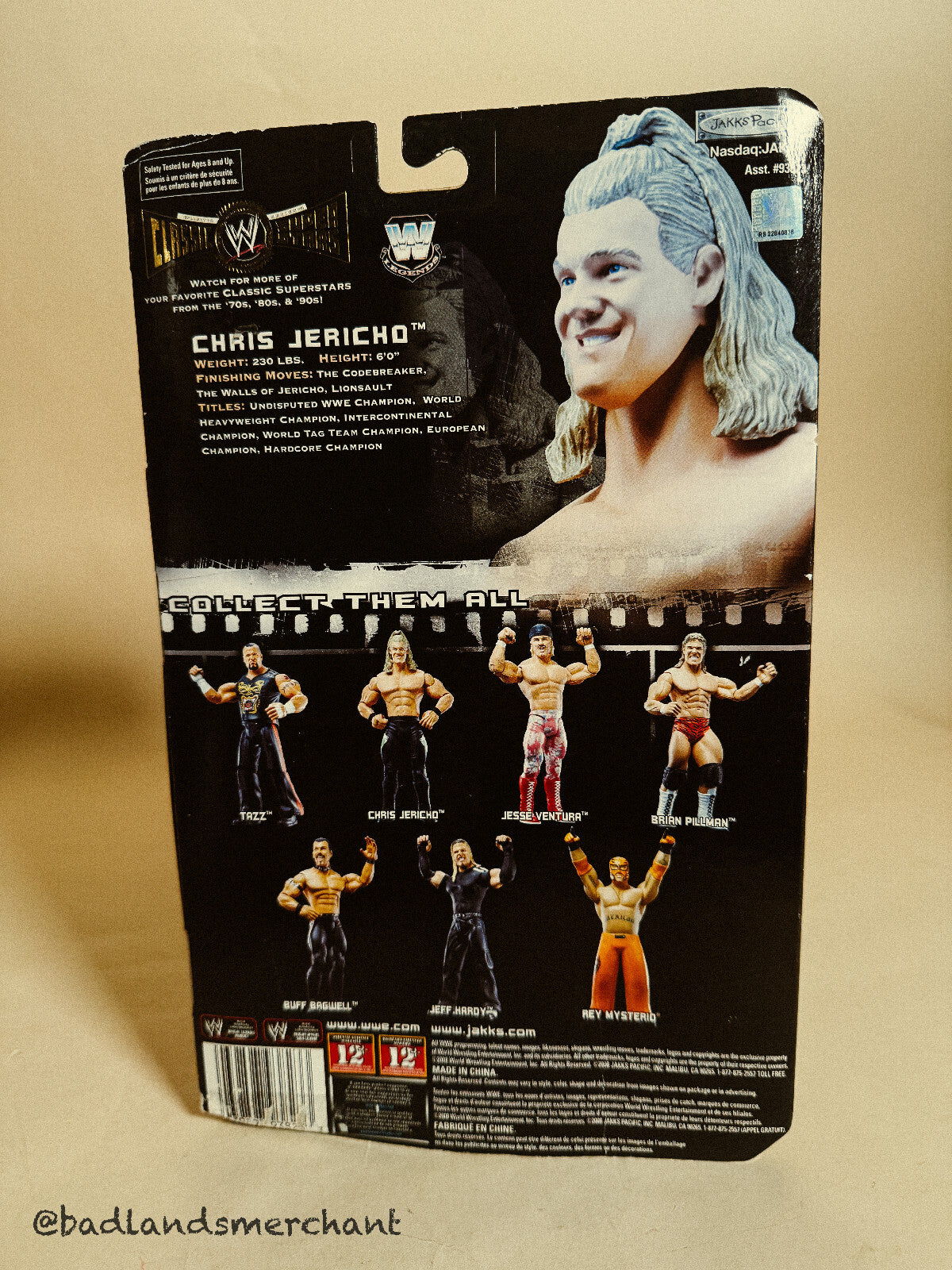 Jakks Pacific WWE Classic Superstars 21 Chris Jericho 6