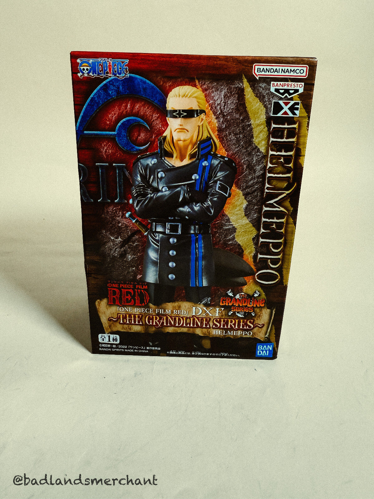 Banpresto One Piece Film Red Helmeppo DXF The Grandline Series