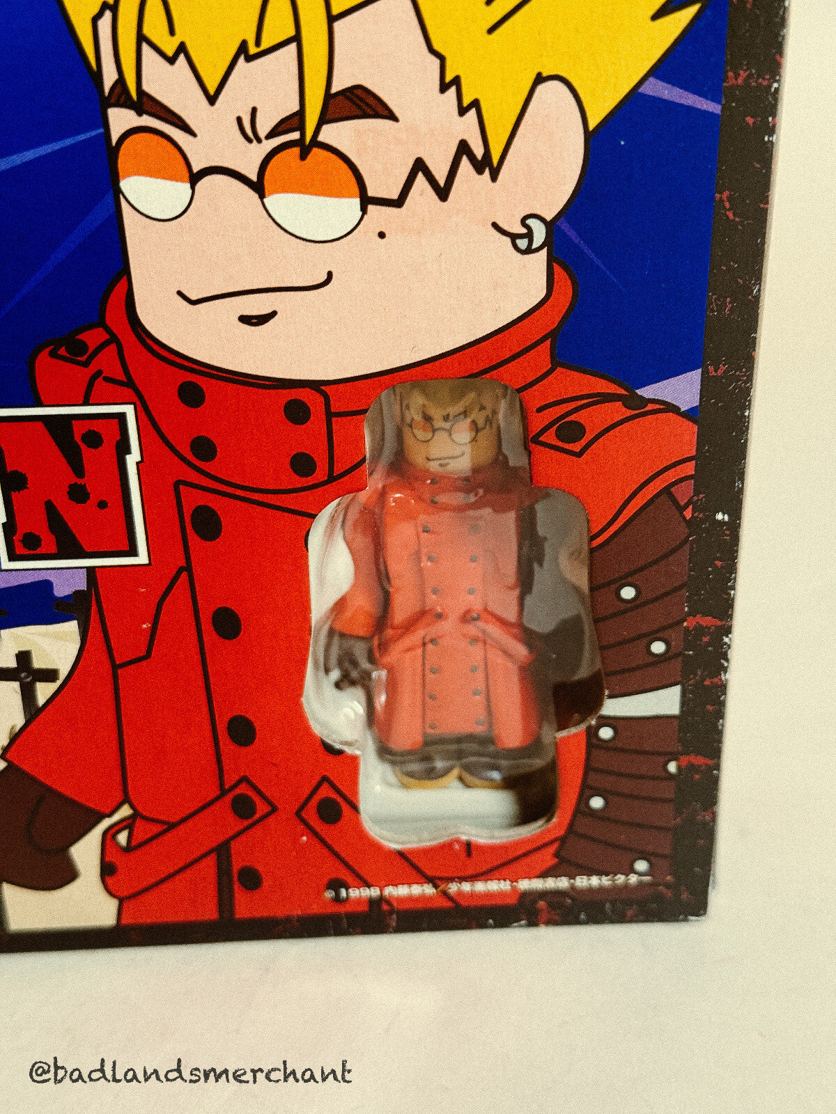 Trigun Kubrick Mini 3 Figures Set Vash Medicom Toy