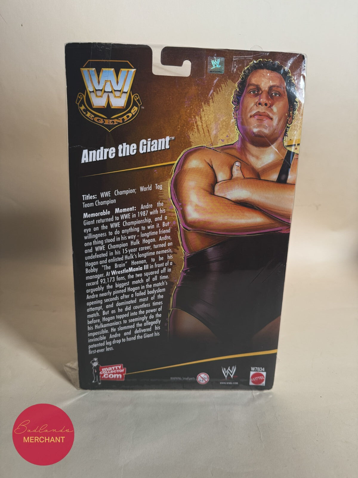 WWE Andre The Giant Elite Legends Collector 2011