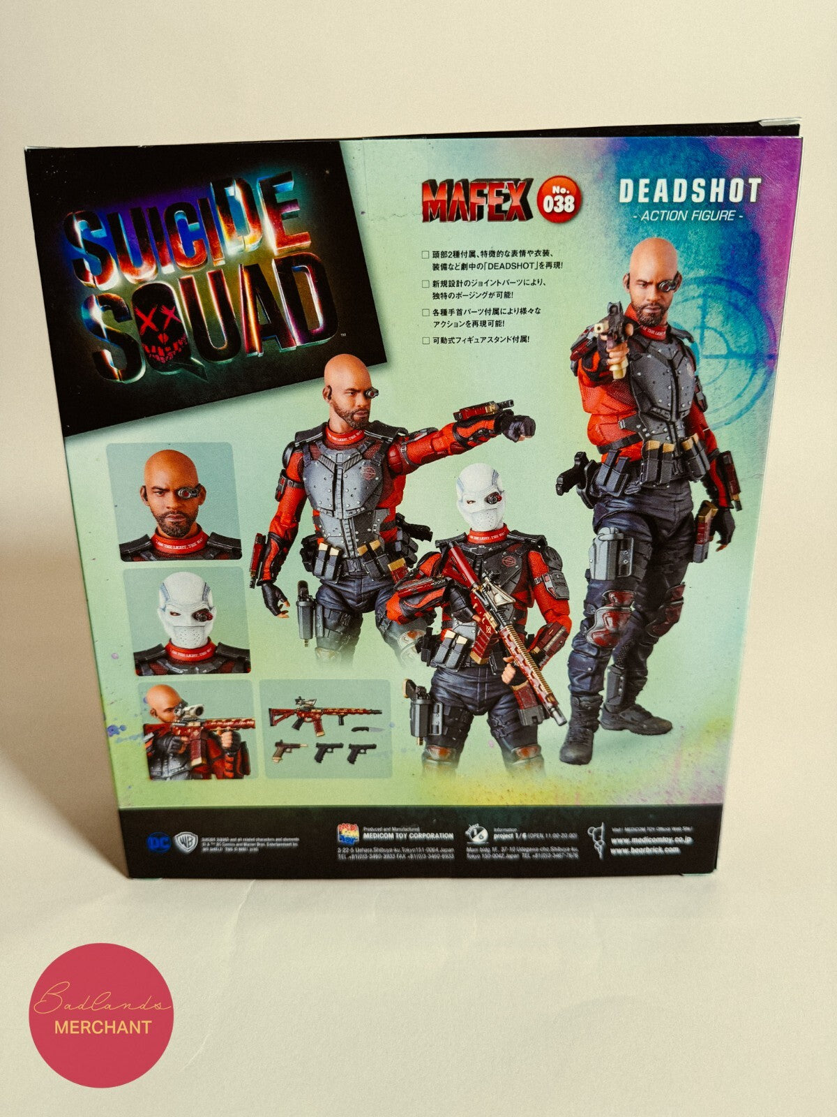 Medicom Toy Mafex Deadshot No. 038 Suicide Squad