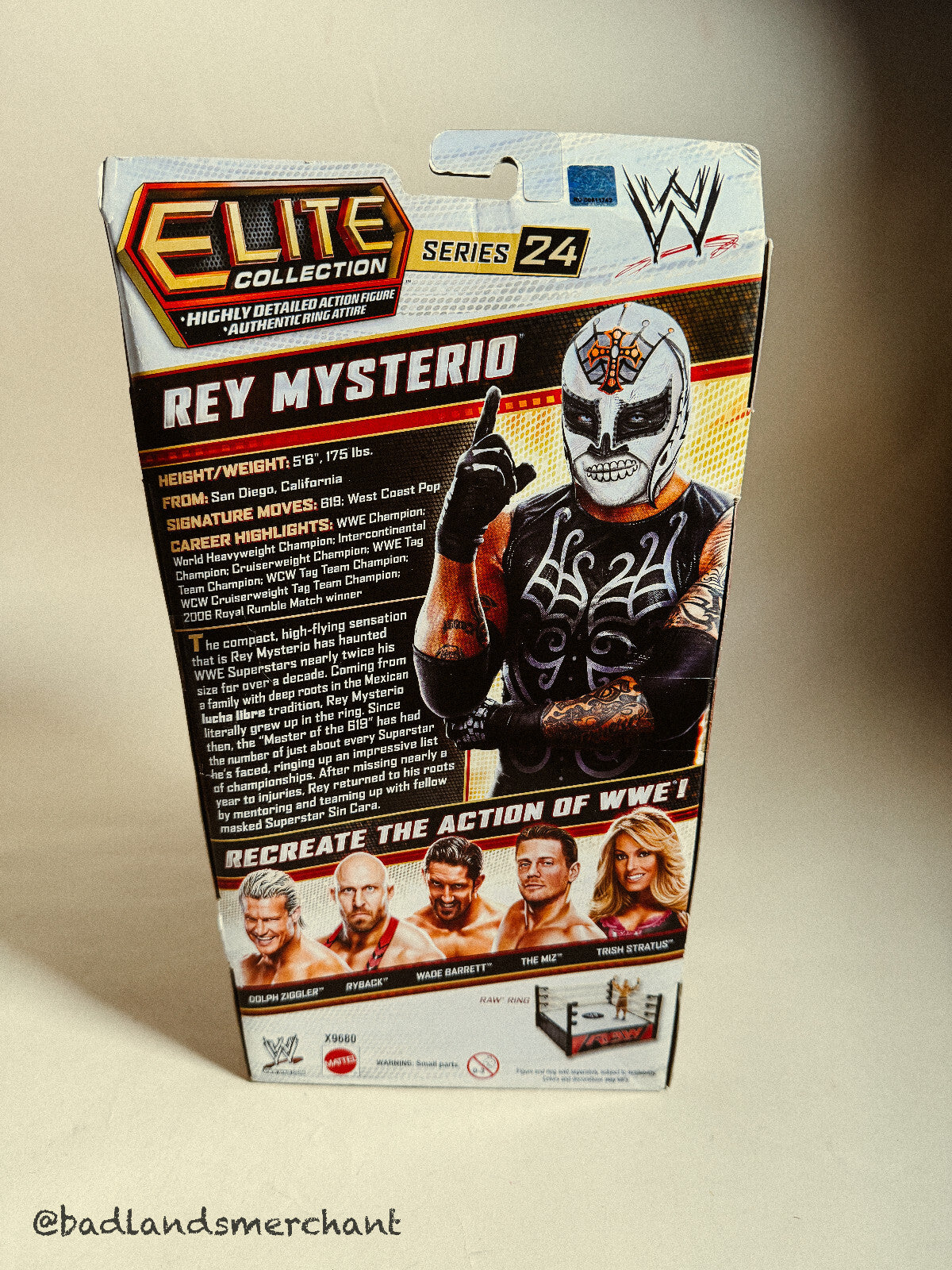 Rey Mysterio WWE 2013 Elite 24 New