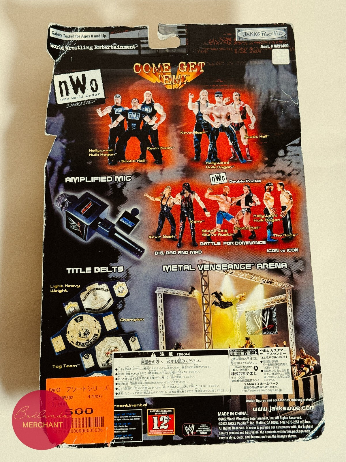 Scott Hall WWE Jakks nWo Back & Bad Figure