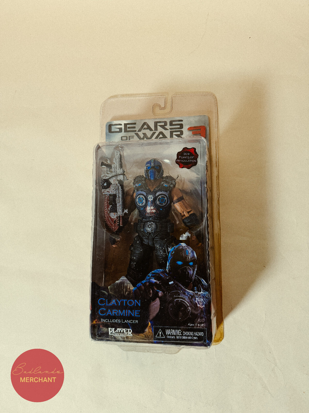 NECA Gears Of War 3 Clayton Carmine Figure New