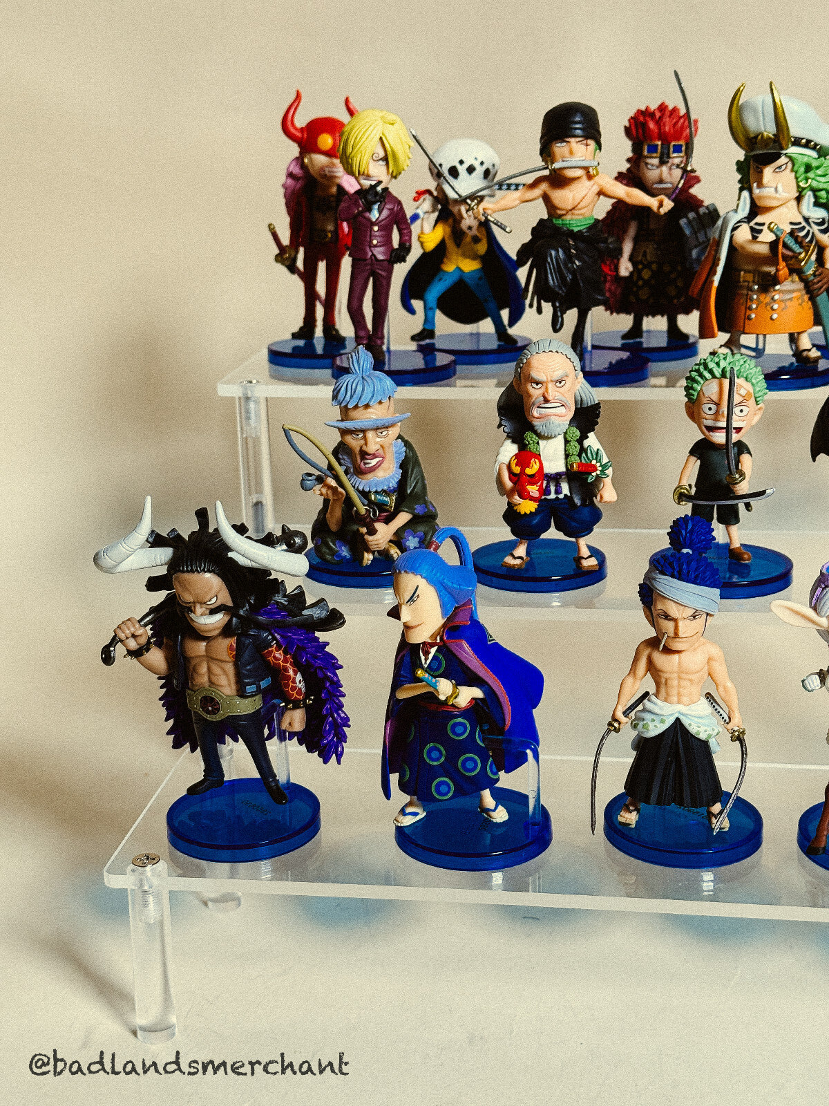 One Piece World Collectable Figure Wano Country Onigashima Lot 20