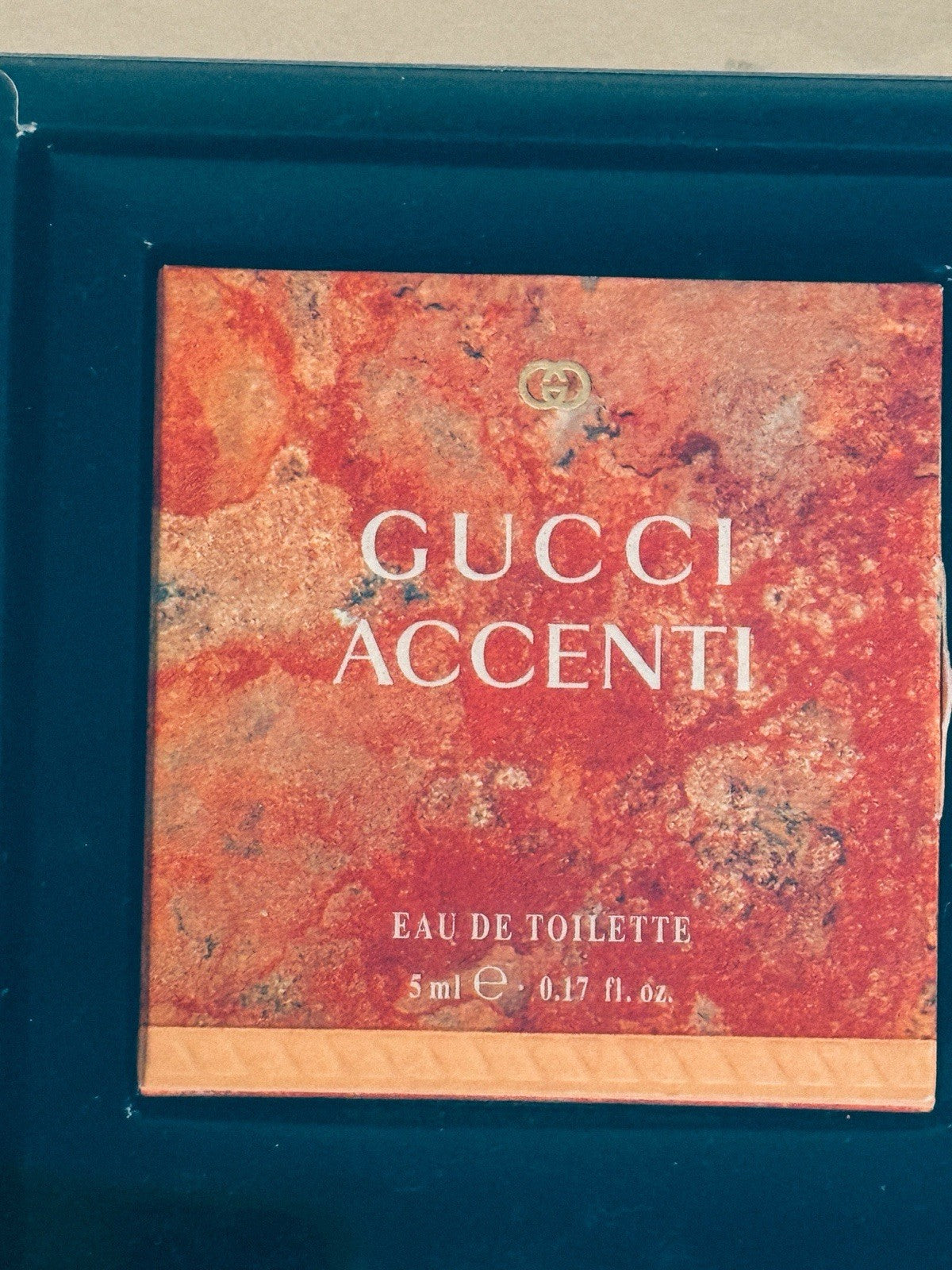 Gucci Accenti Eau De Toilette Mini .17oz 5ml Gift