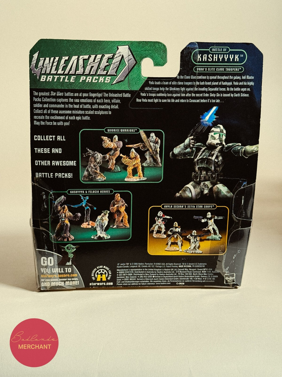 Star Wars Unleashed Battle Packs Yoda's Elite Clone Troopers Battle of Kashyyyk