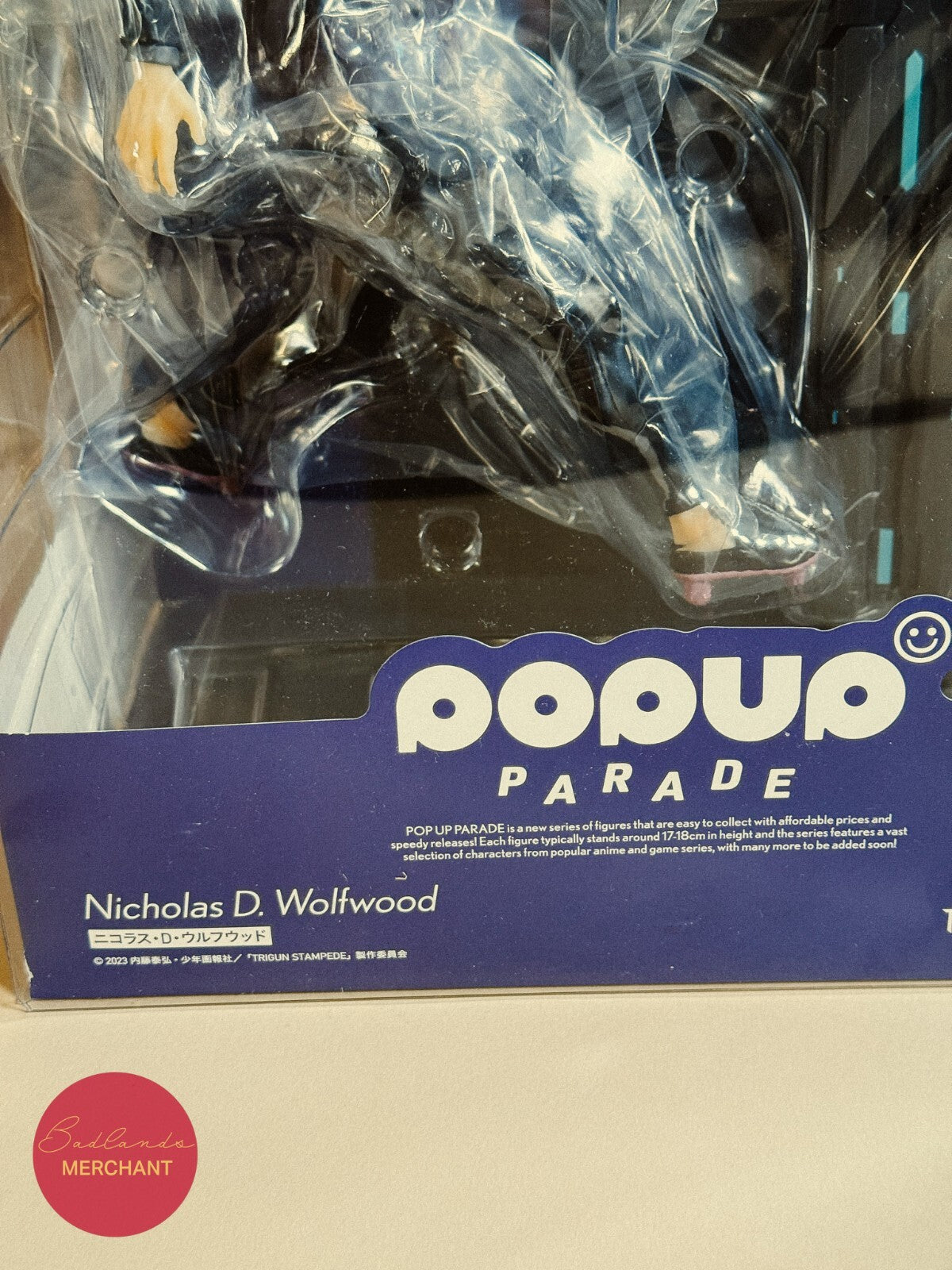 POP UP PARADE Trigun Stampede Nicholas D Wolfwood Figure