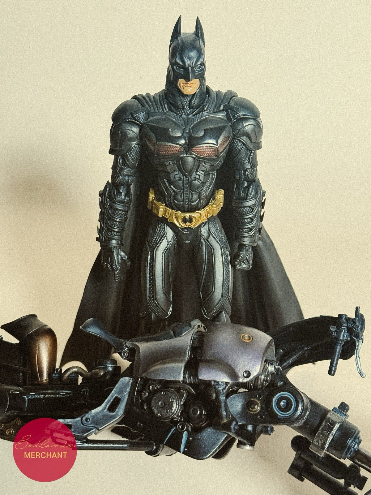 Bandai Movie Realization Batman and Bat-Pod The Dark Knight Figure