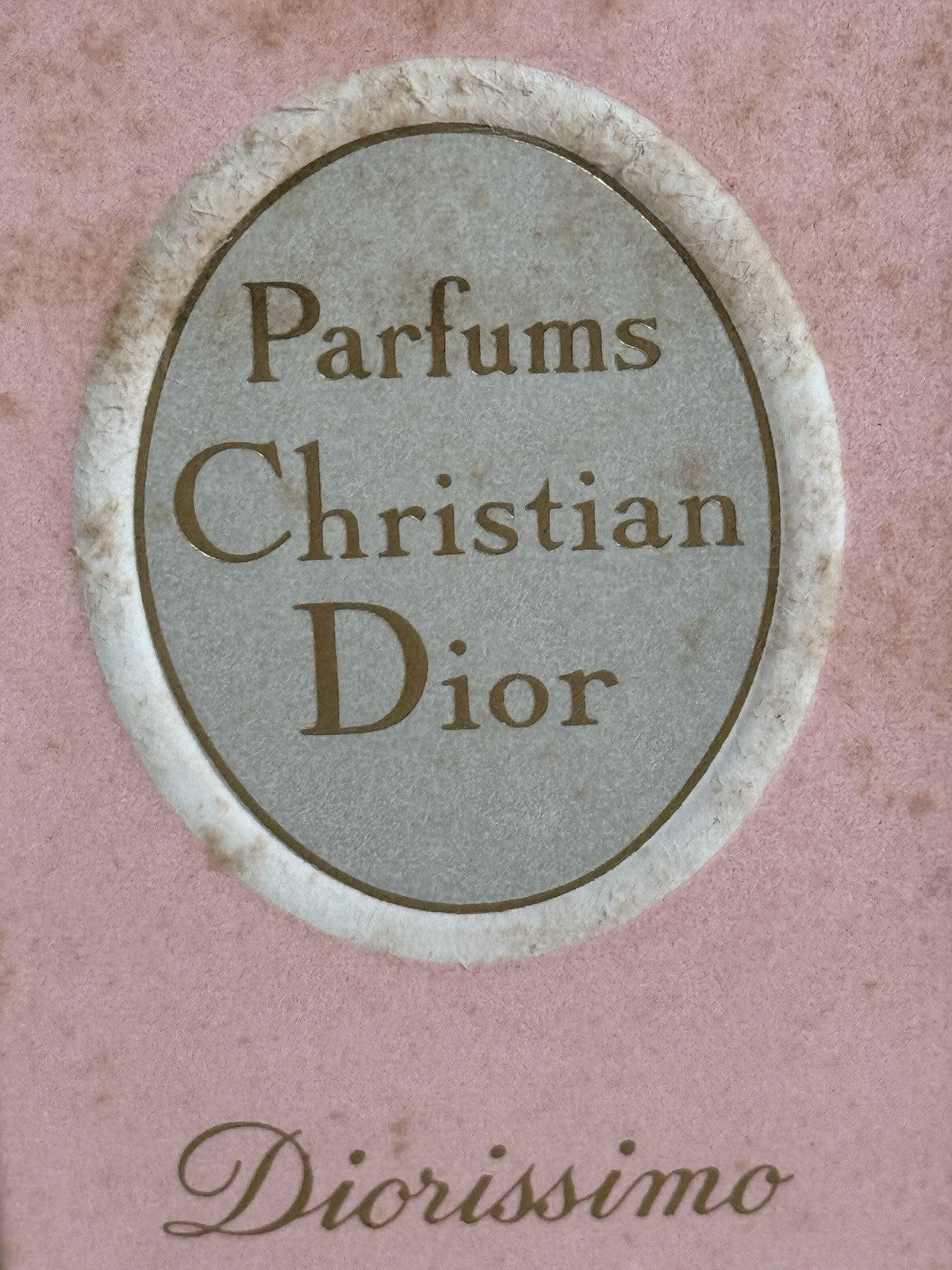 DIORISSIMO CHRISTIAN DIOR .25 Fl OZ VINTAGE PARFUM SPRAY