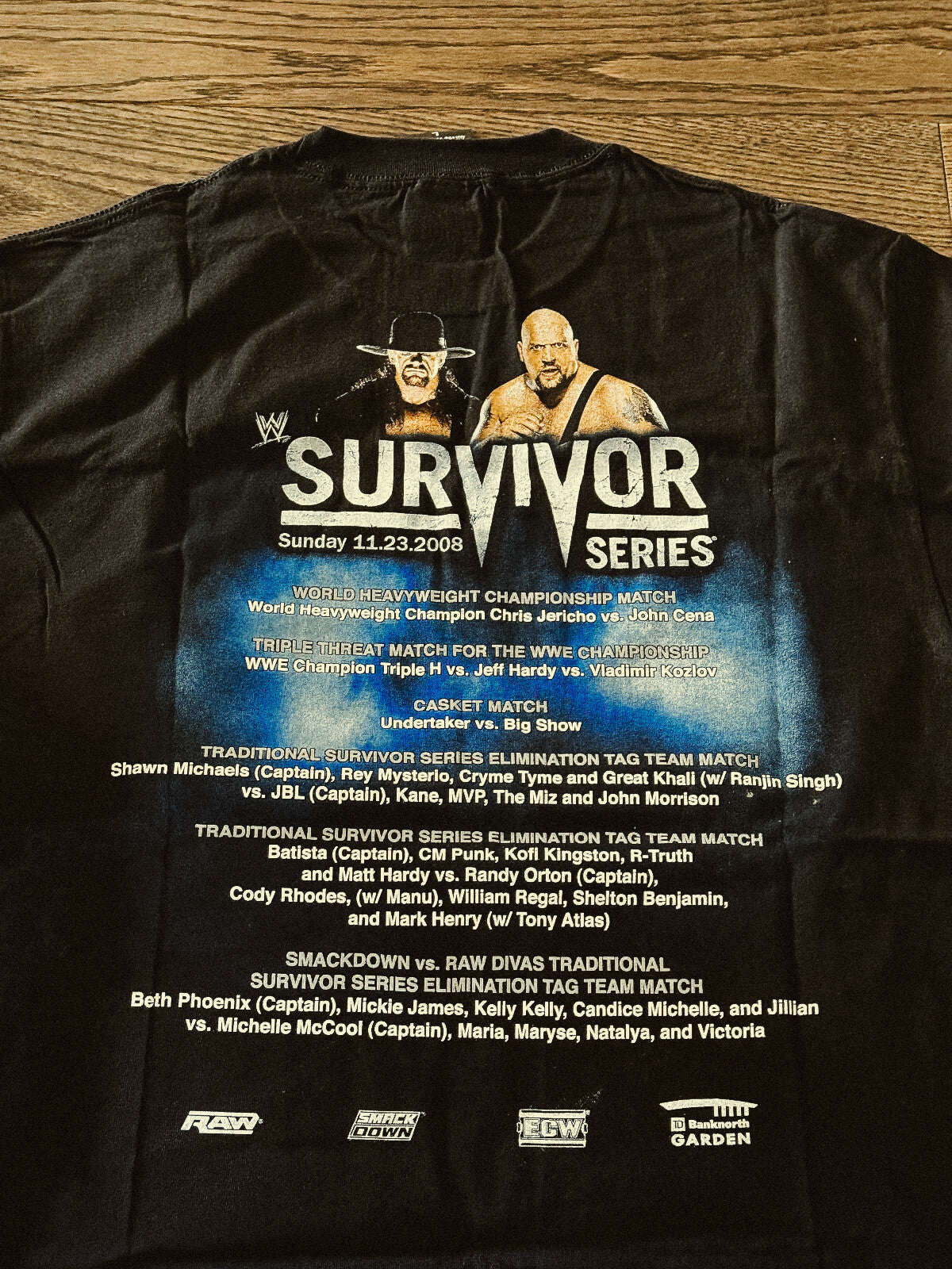 WWE Survivor Series 2008 Shirt Large L