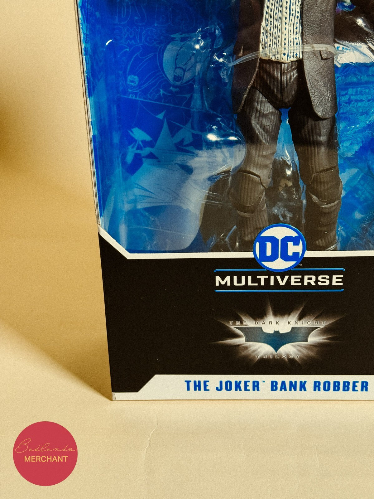 McFarlane DC Gold Label Collection The Joker Bank Robber Figure The Dark Knight