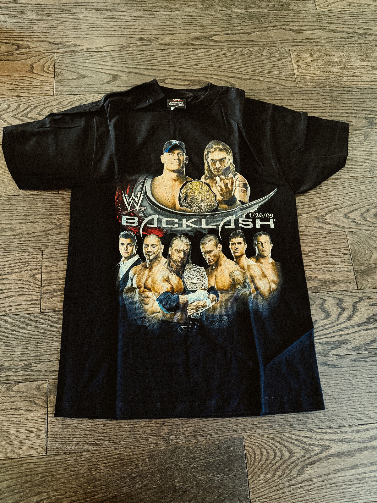 WWE Blacklash 2009 T-Shirt Medium M