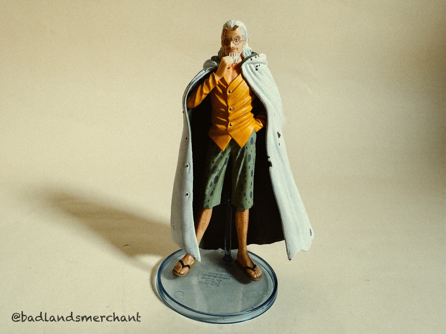 One Piece Silvers Rayleigh Super Styling 3D2Y Bandai Figure