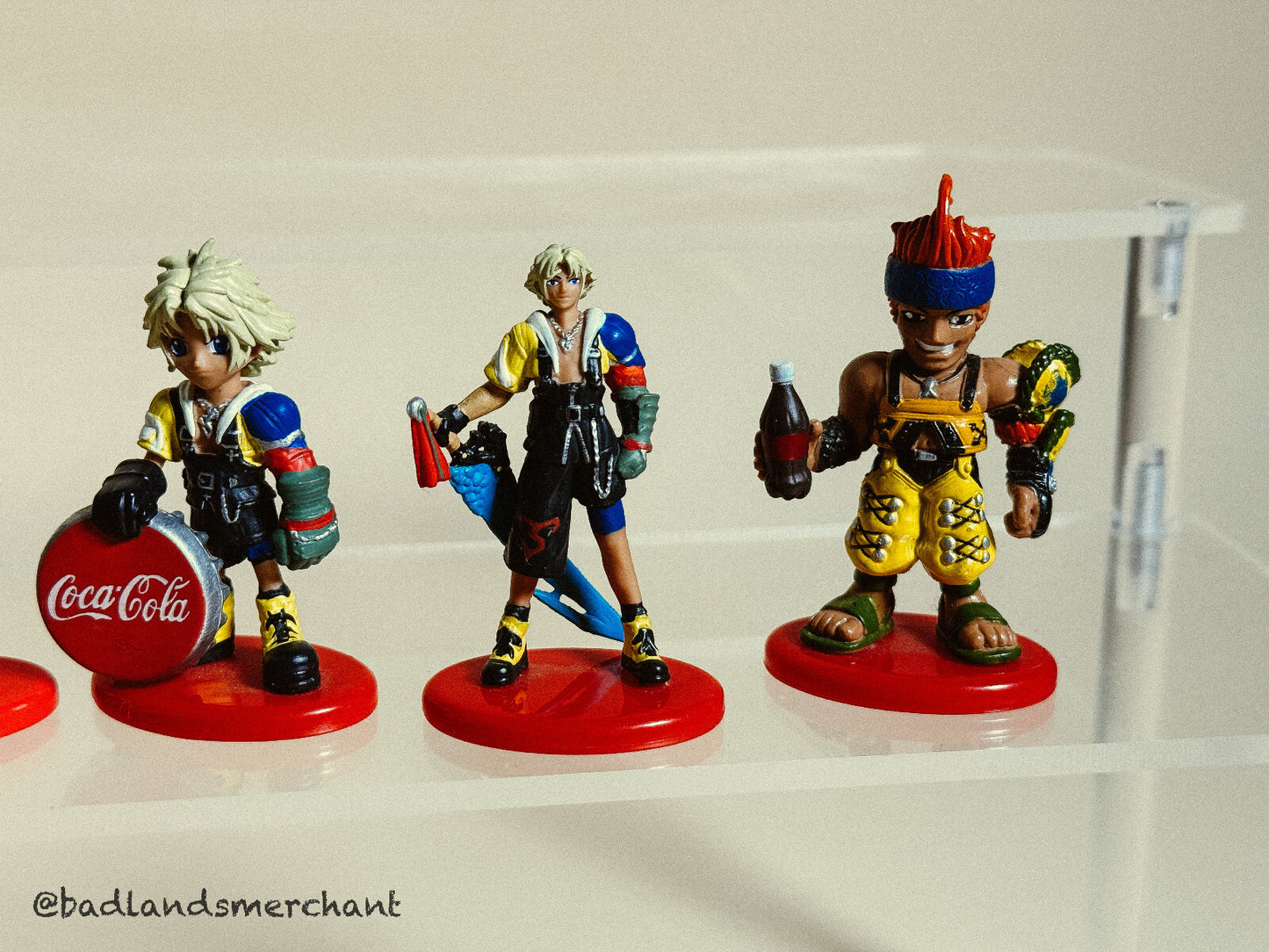 Final Fantasy Set Mini Figure Anime Coca Cola 5