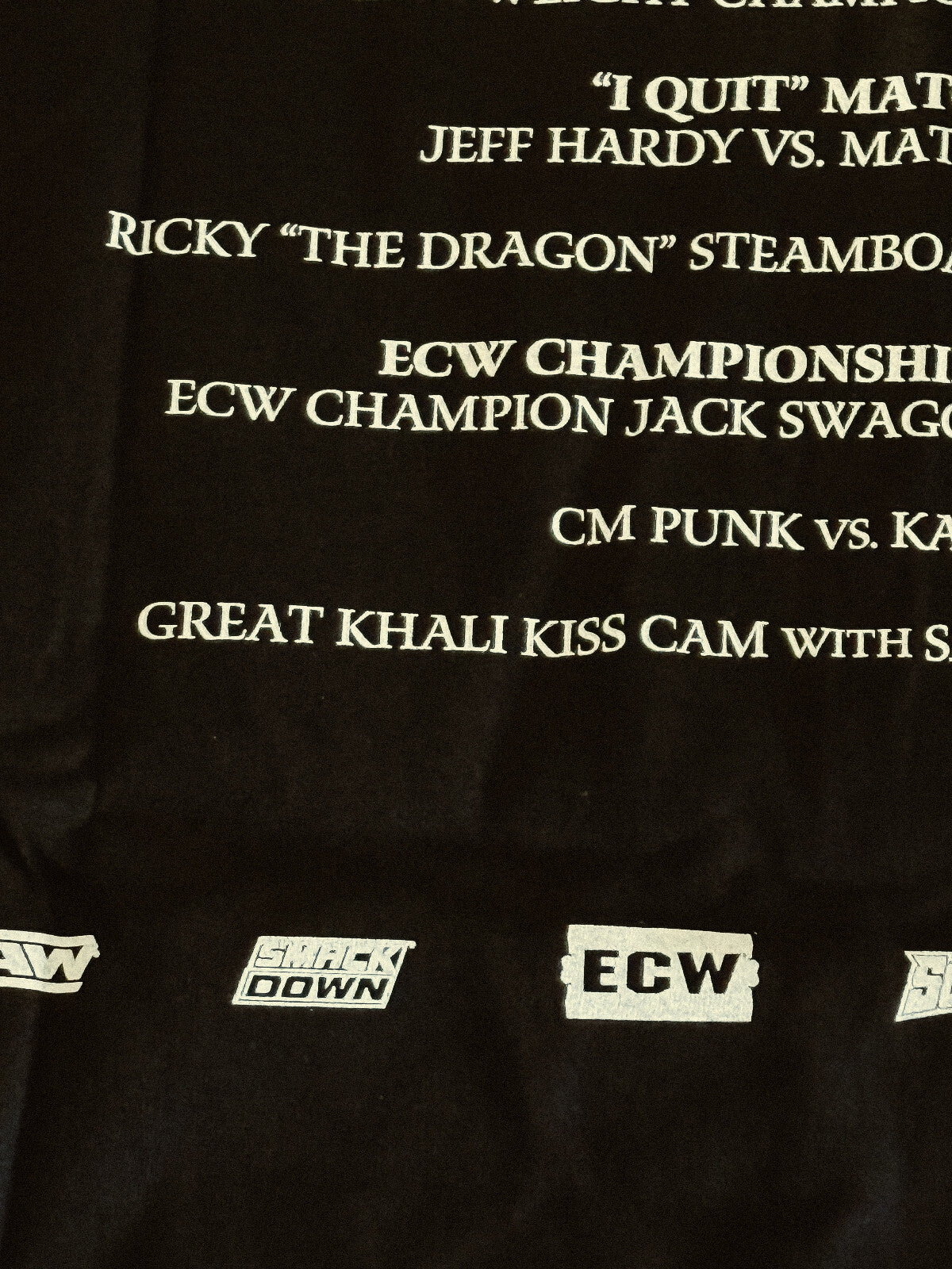 WWE Blacklash 2009 T-Shirt Medium M