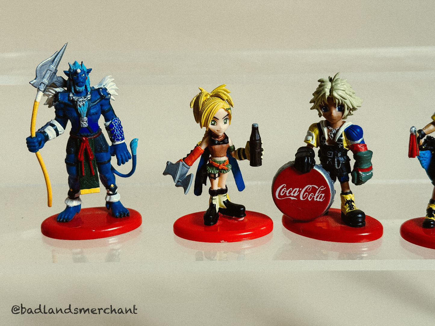 Final Fantasy Set Mini Figure Anime Coca Cola 5