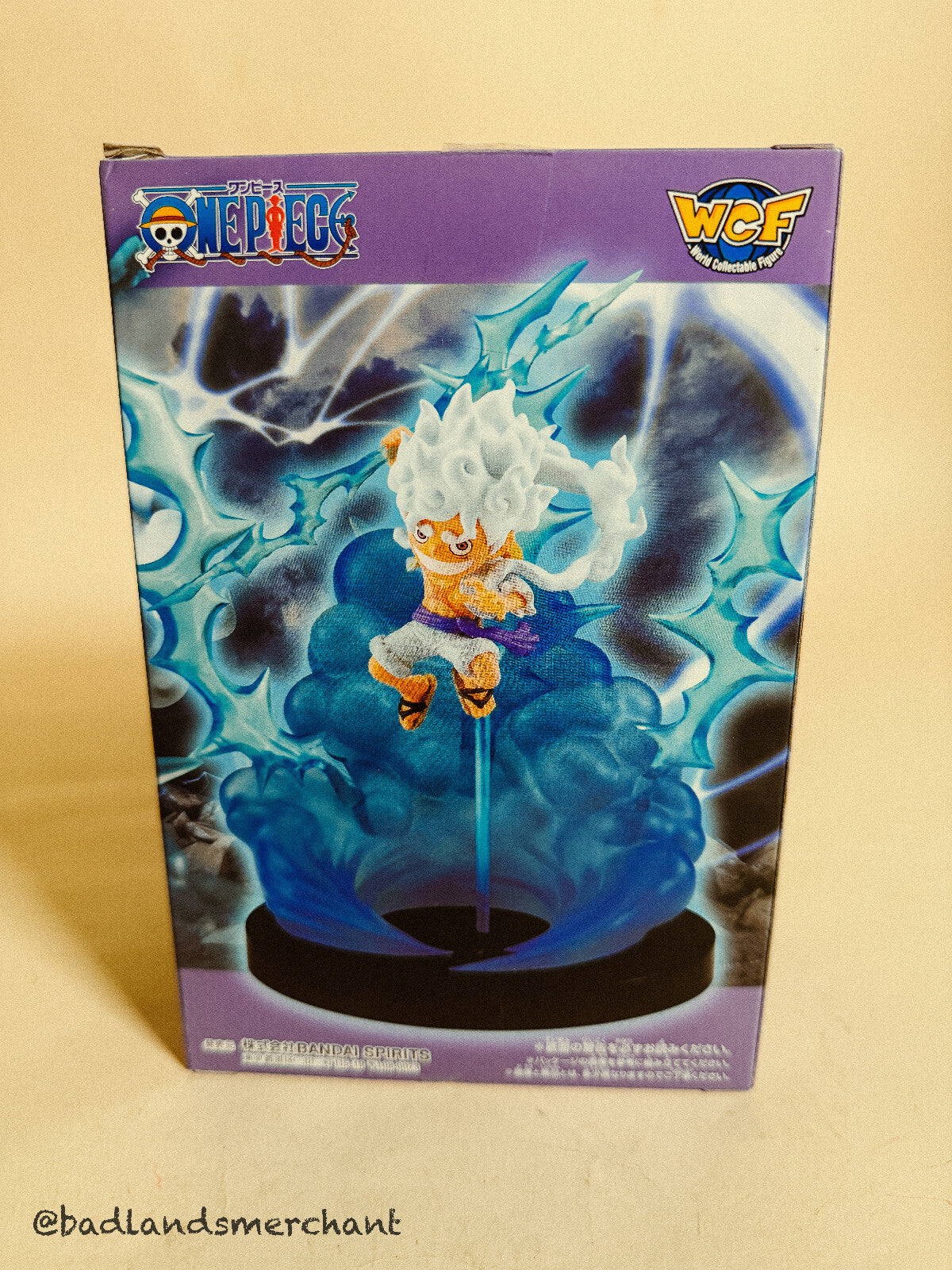 Banpresto WCF One Piece 25th Anniversary Luffy Gear 5 Thunder Cloud Attack