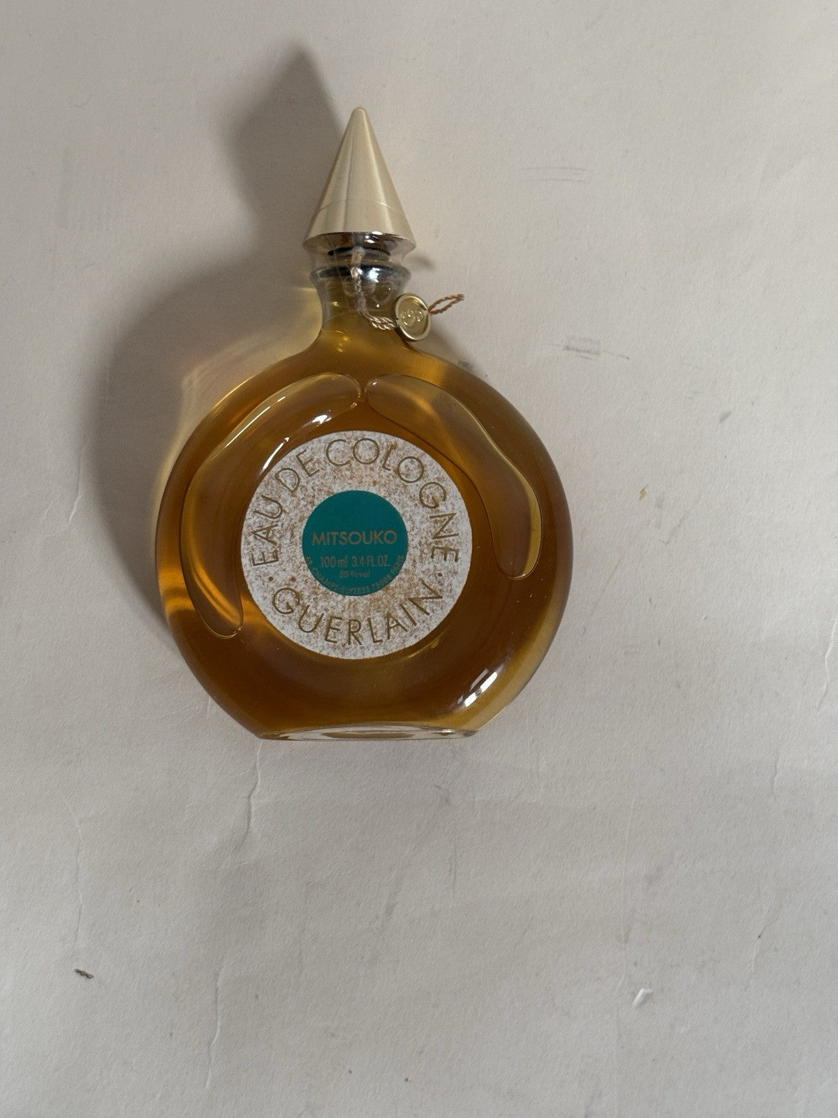 Vintage Mitsouko Guerlain Paris Eau De Cologne 100ml 3.4 Fl