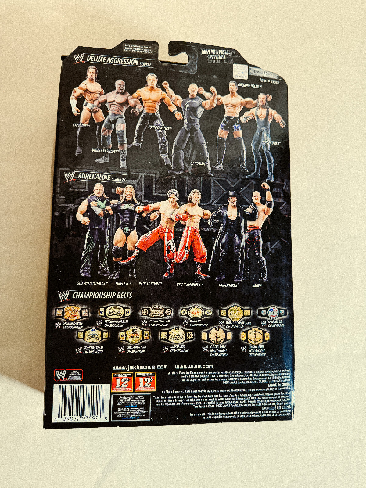 WWE CM Punk Deluxe Aggression Series 22 Jakks