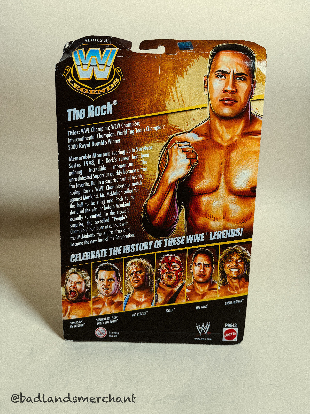 The Rock - WWE Elite Legends 3