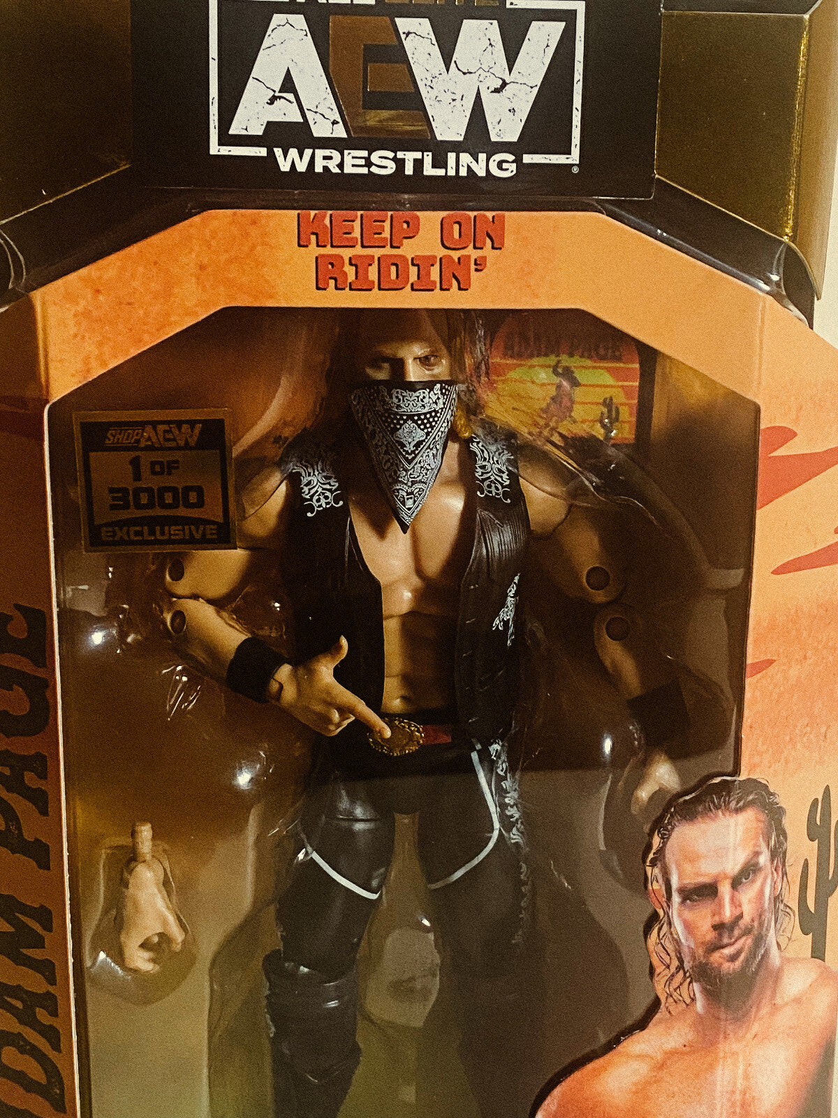AEW Unrivaled ShopAEW Exclusive Series - Adam Page 1/3000