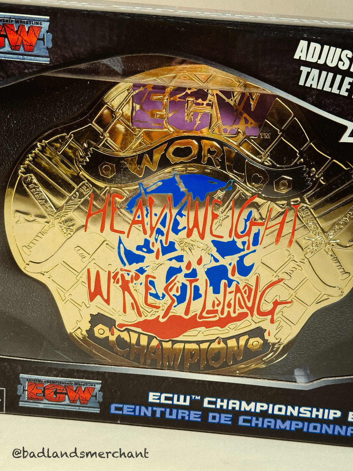 WWE Jakks Pacific ECW Championship Belt CM Punk