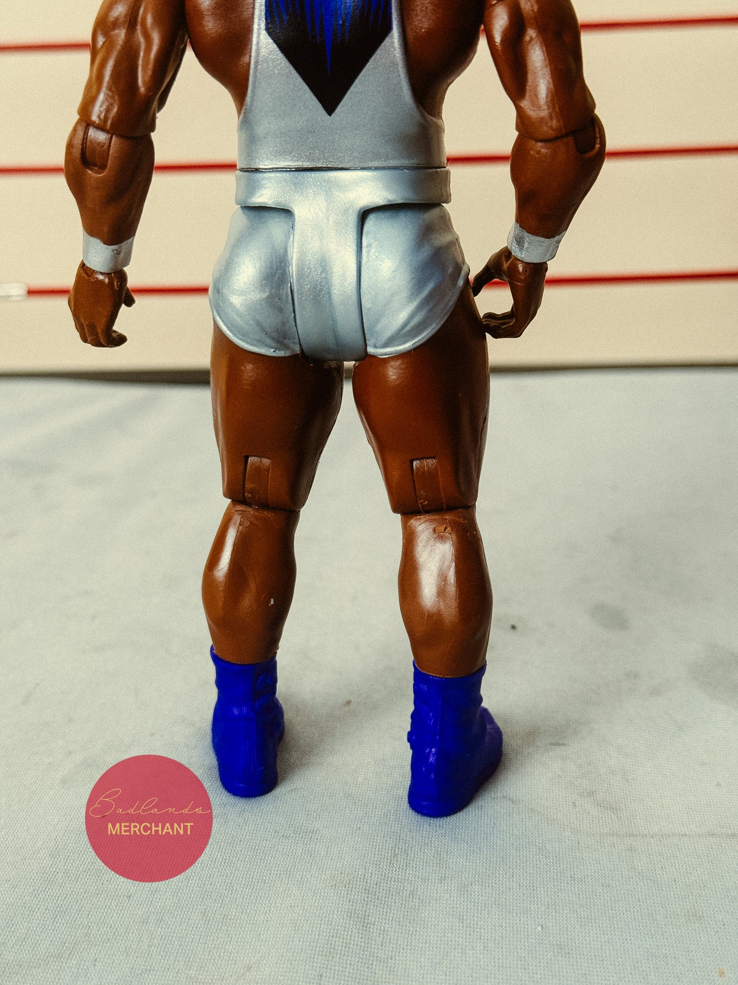 WWE Big E Basic Figure Mattel Blue Shoes