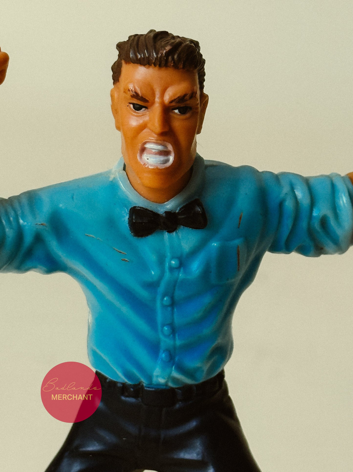 Toy Biz Vintage Wcw Smash N Slam Referee Figure