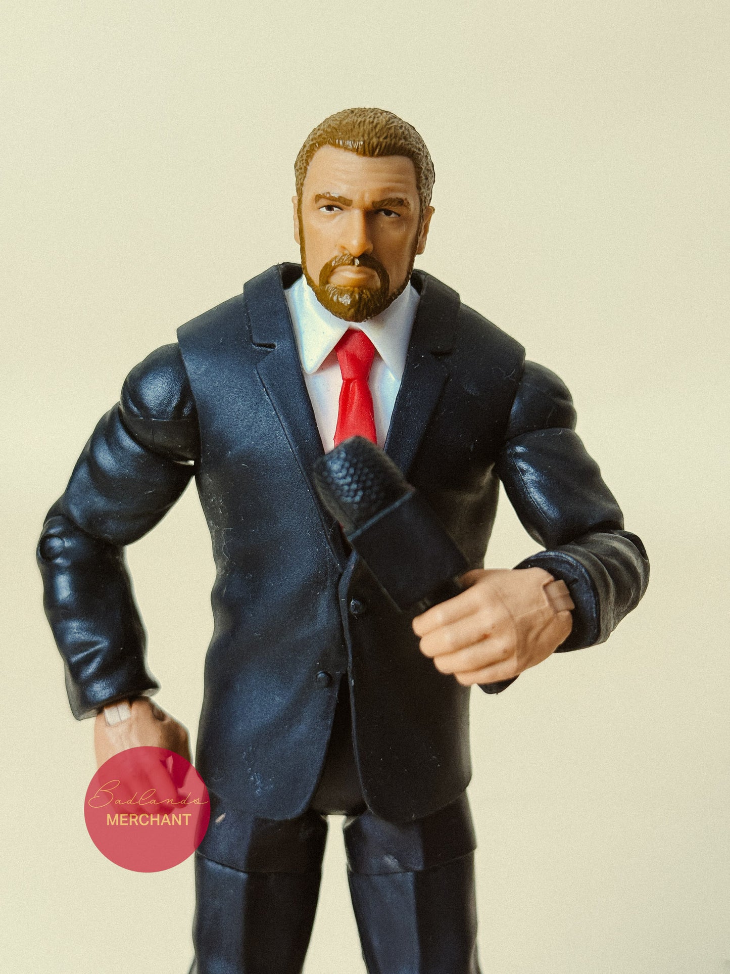 WWE Triple H Elite Business Suit Mattel HHH Figure