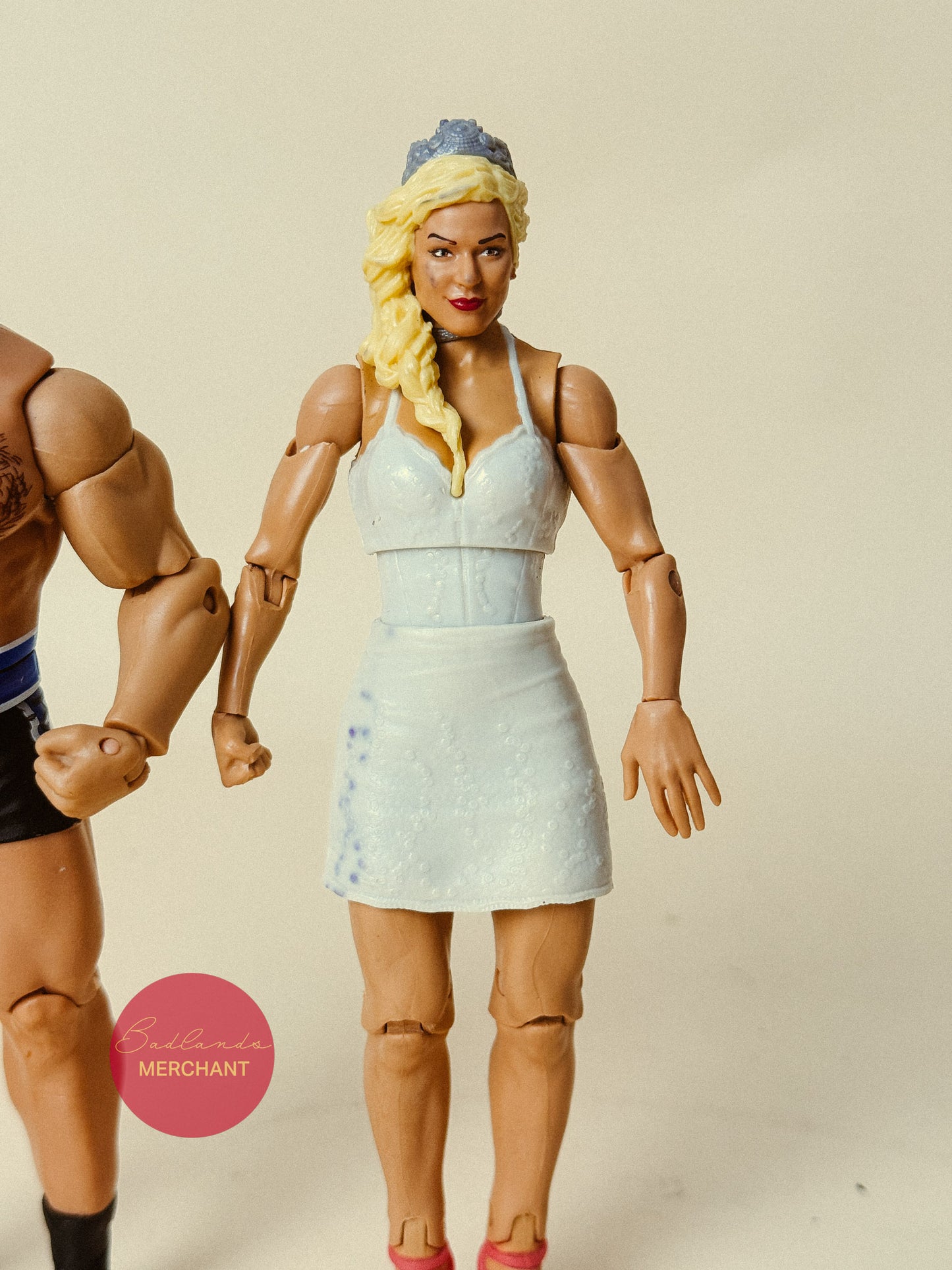 WWE Mattel Basic Battle Pack Lana and Rusev Figures