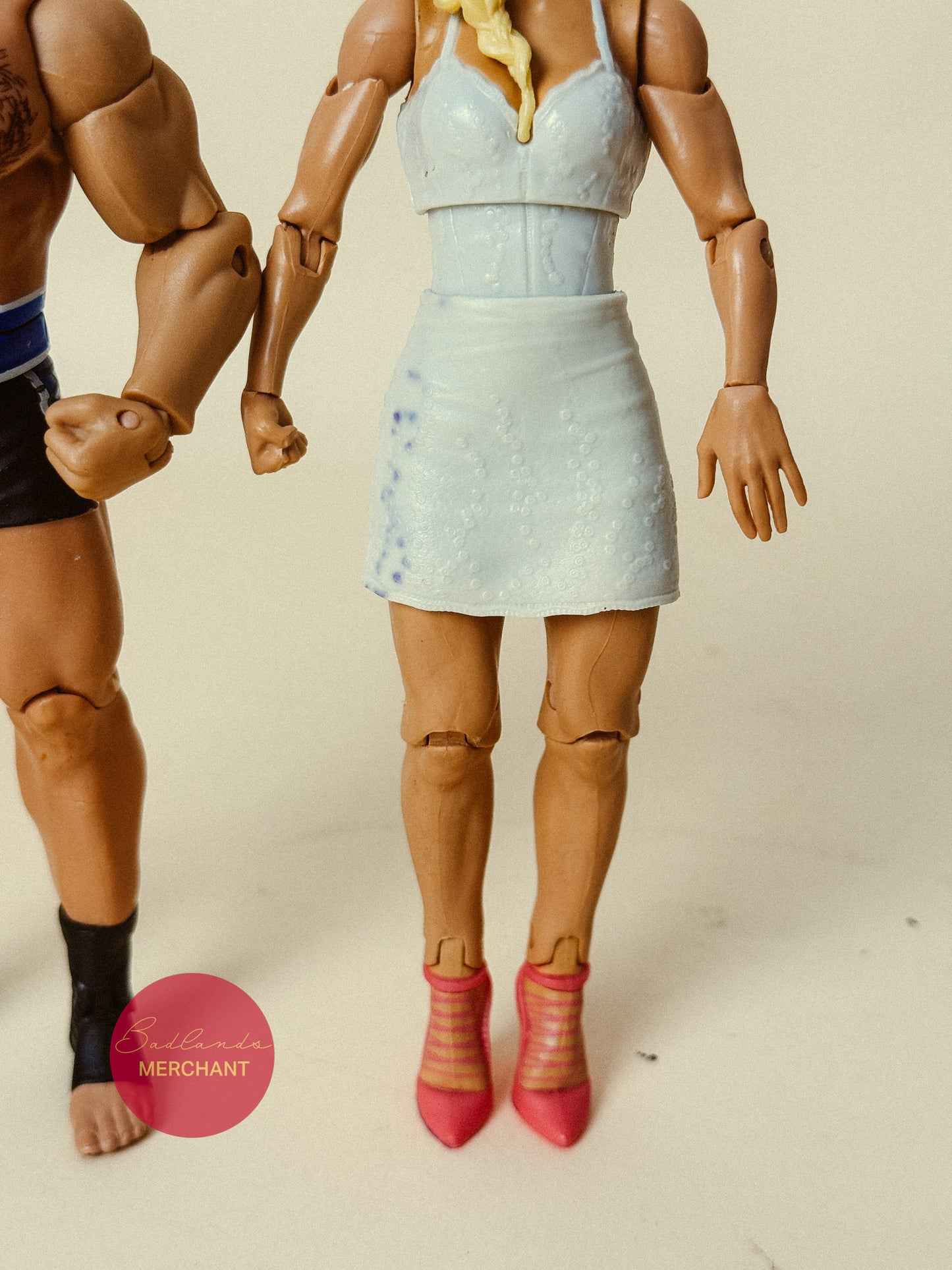 WWE Mattel Basic Battle Pack Lana and Rusev Figures