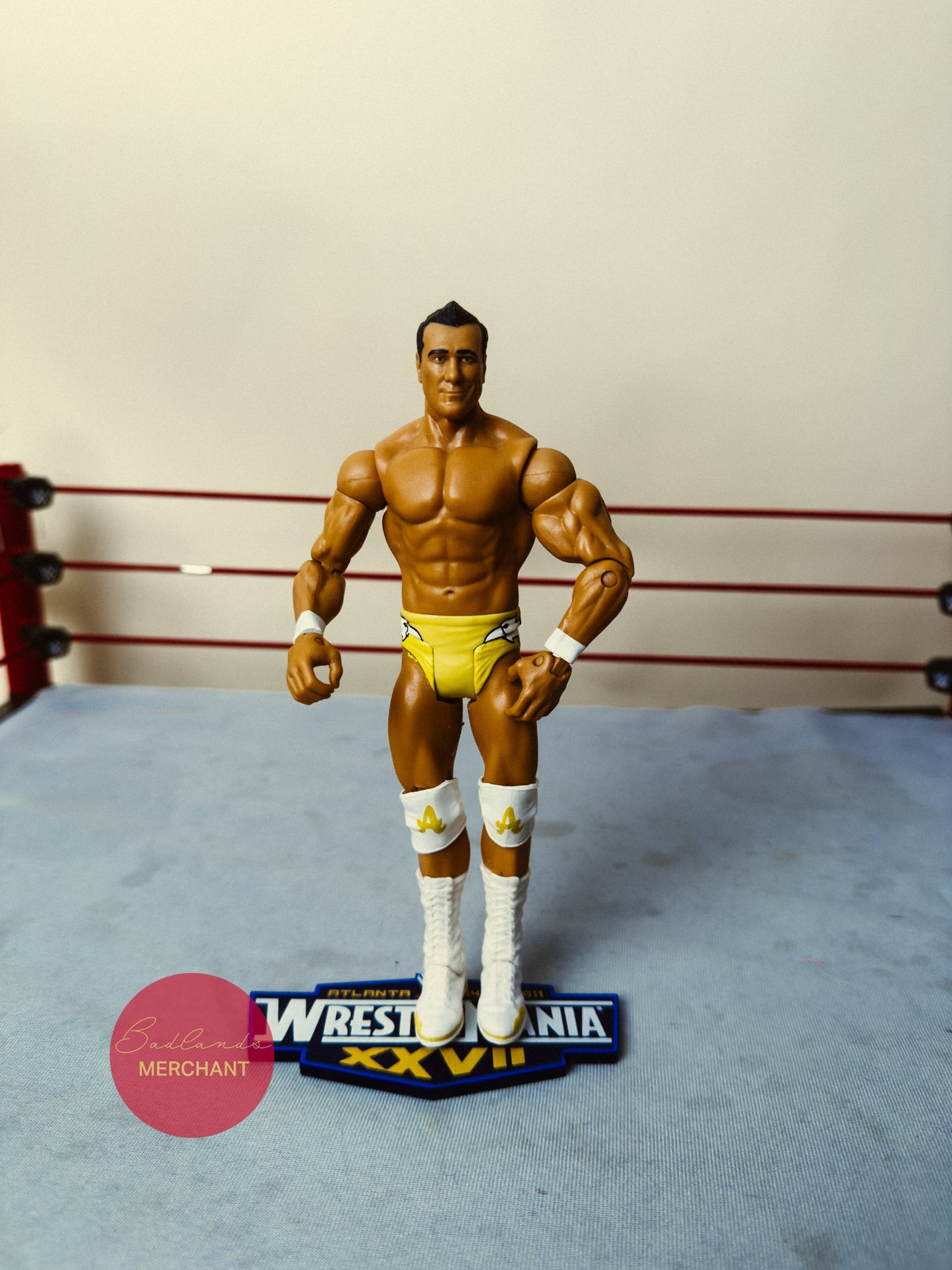 WWE Alberto Del Rio Mattel Figure Wrestlemania XXVII