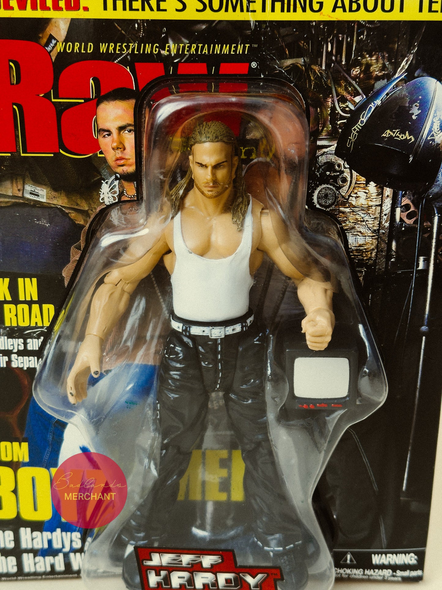 2003 WWE Jakks Pacific Titantron Live Raw Uncovered Jeff Hardy