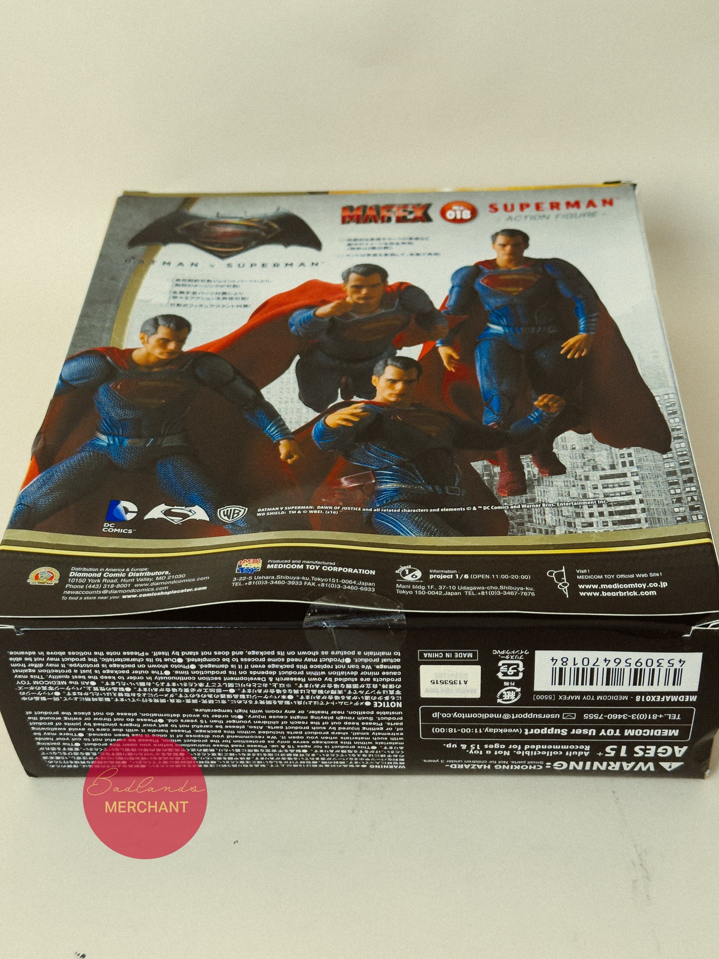 Batman v Superman MAFEX No.018 Superman Action Figure