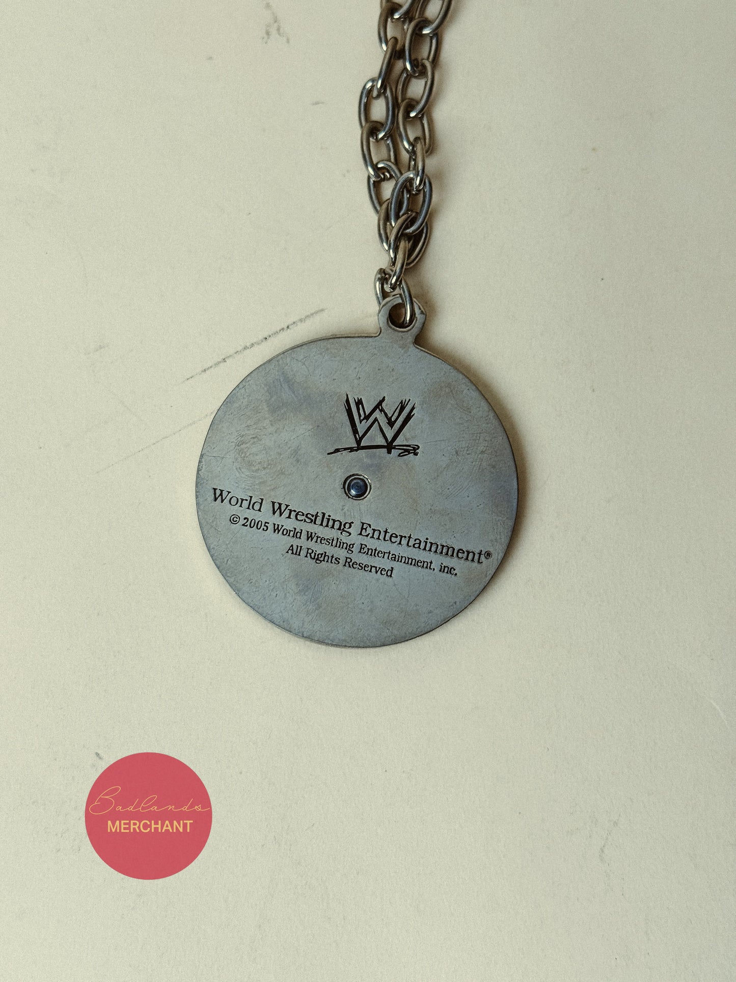 John Cena 2005 WWE Word Life US Spin Pendant Rare