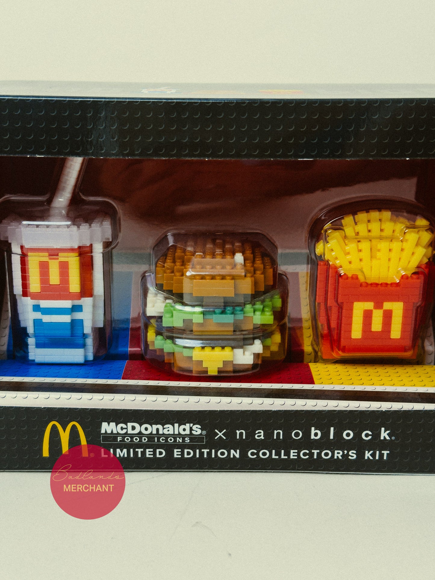 Nanoblock McDonalds Food Icons 2016 Limited Edition Collectors Kit