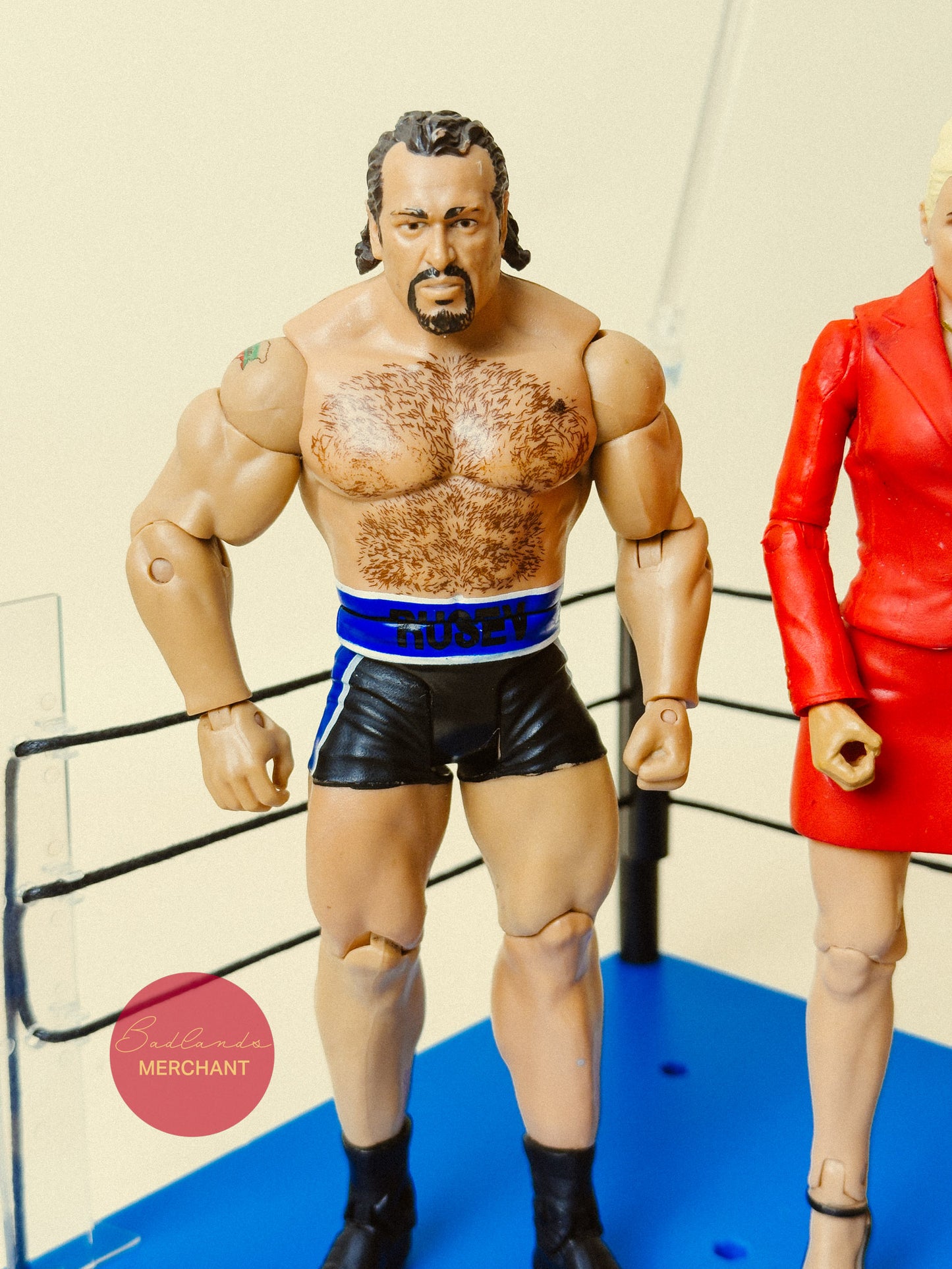 WWE Mattel Basic Battle Pack Lana and Rusev Figures