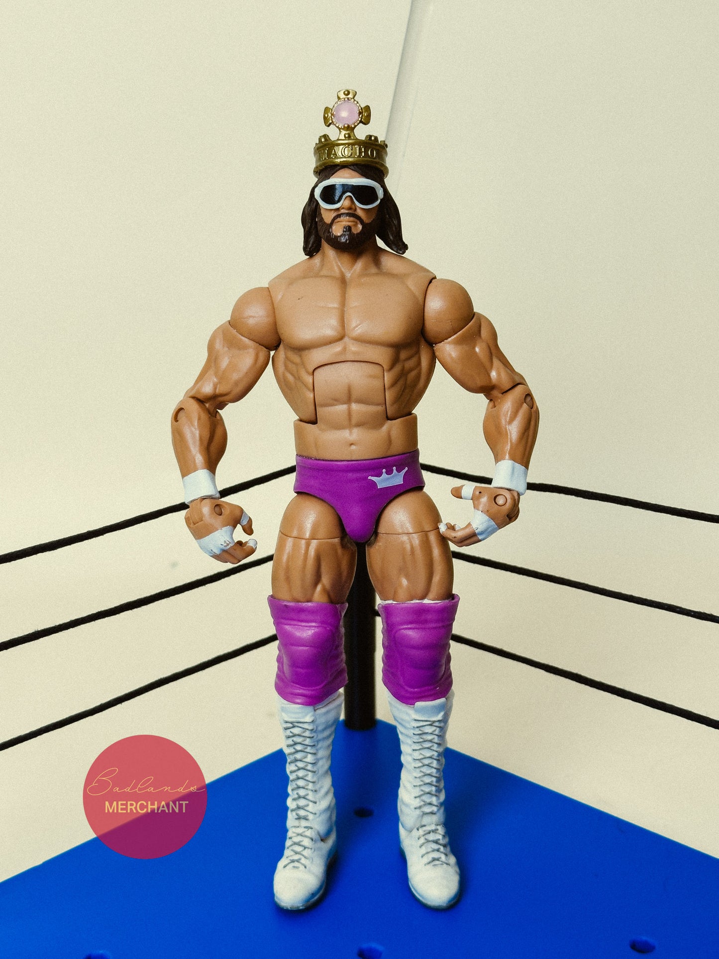 WWE Elite Ringside Exclusive Macho King Randy Savage Figure