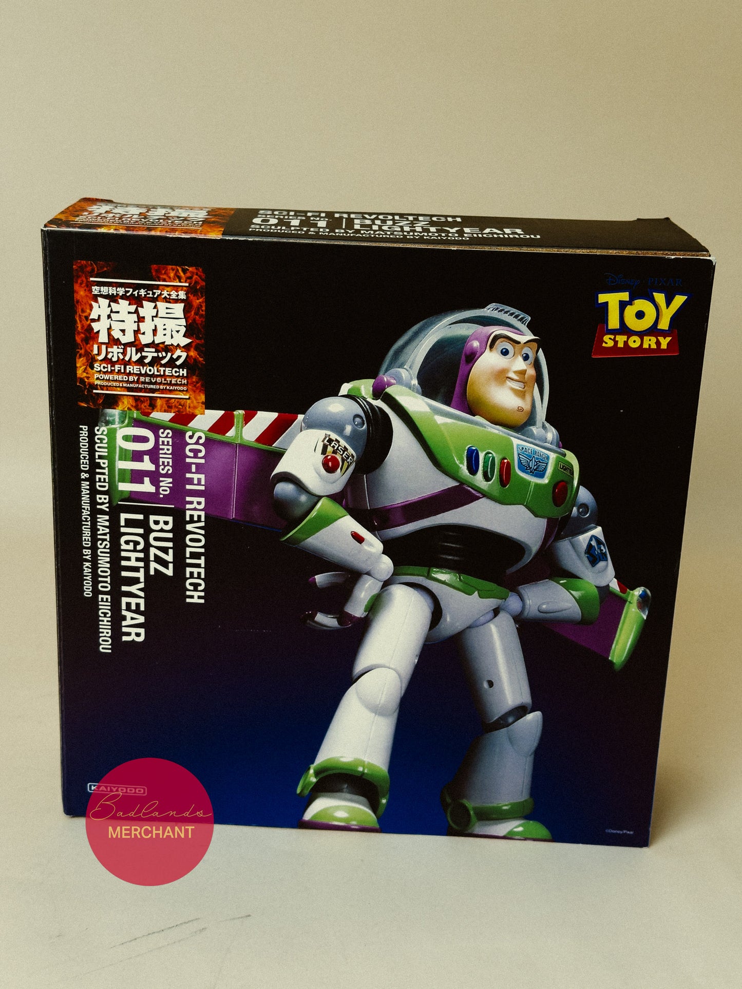 Tokusatsu Revoltech 011 Toy Story Buzz Lightyear Figure Kaiyodo