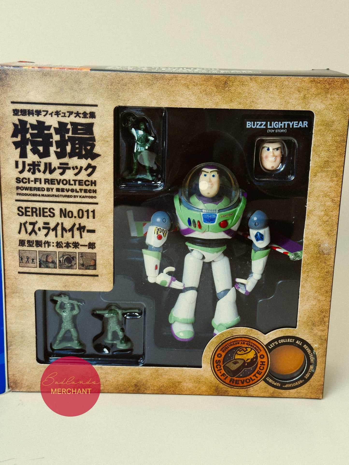 Tokusatsu Revoltech 011 Toy Story Buzz Lightyear Figure Kaiyodo